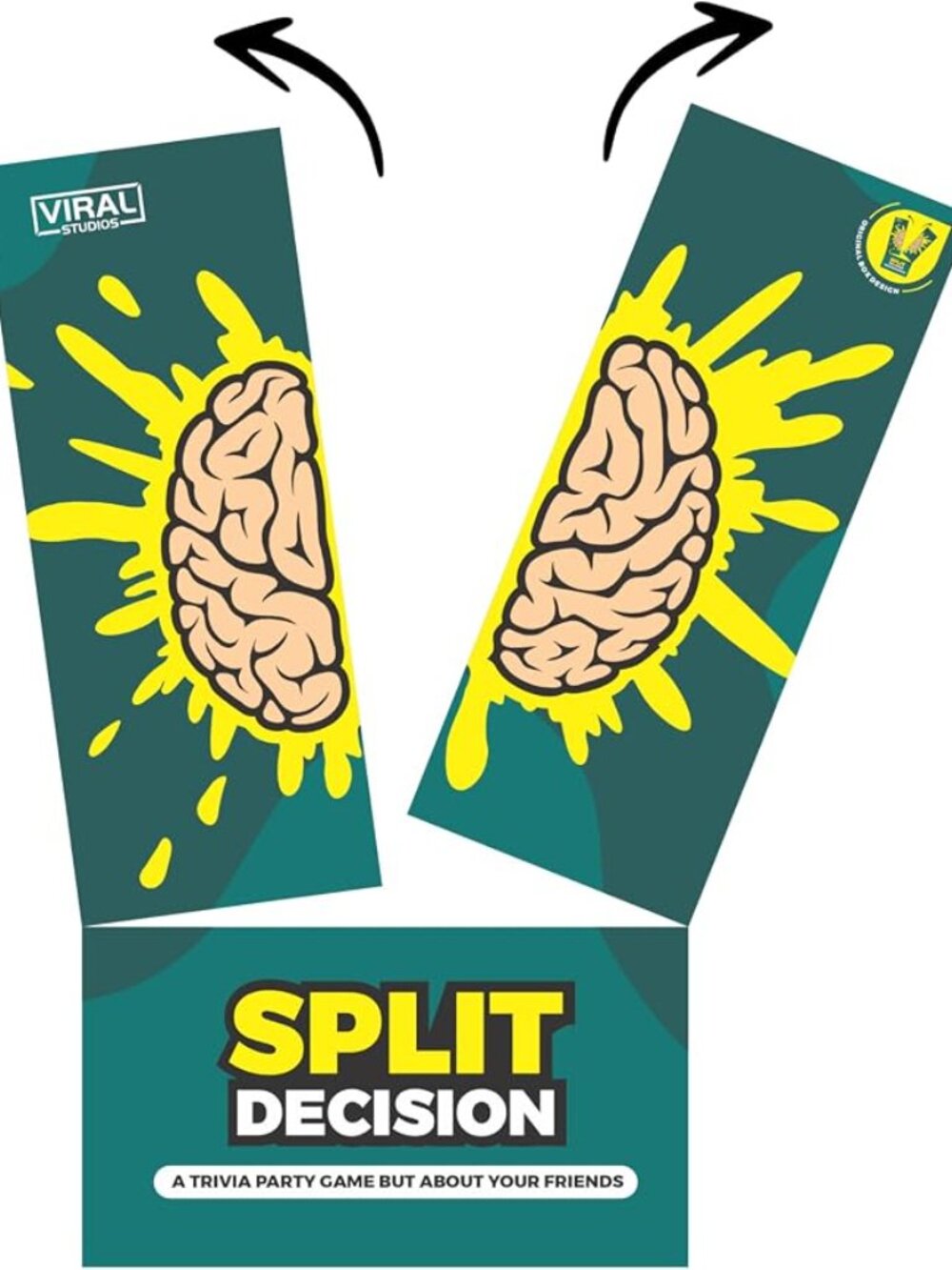 SPLIT DECISION - Viral Trivia Party Game About Your Friends - NEW - Picture 2 of 5